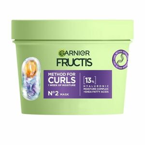 Garnier Fructis maska pro suché vlnité a kudrnaté vlasy 370 ml obraz