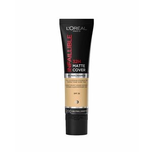Loréal Paris Infaillible 32H Matte Cover odstín 200 dlouhotrvající make-up 30 ml obraz