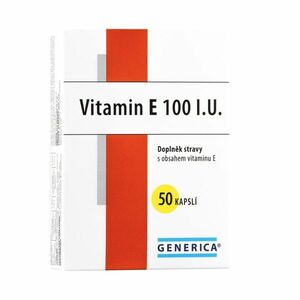 Generica Vitamin E 100 I.U. 50 kapslí obraz