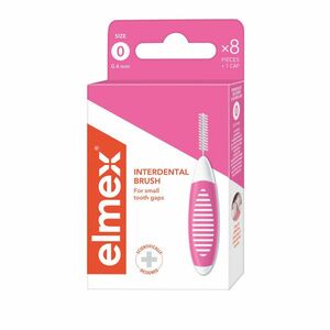 Elmex Mezizubní kartáček 0.4 mm vel. 0 8 ks obraz