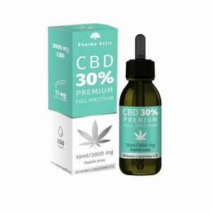 Pharma Activ CBD 30% PREMIUM 3000 mg Full Spectrum 10 ml obraz