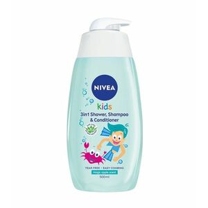 Nivea Kid's Apple sprchový gel, šampon a kondicionér 500 ml obraz