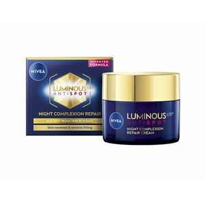 Nivea Luminous noční krém 50 ml obraz