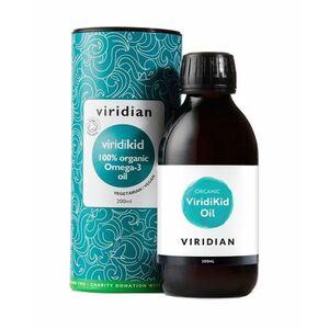 Viridian Viridikid Omega 3 Oil Organic 200 ml obraz