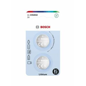 Bosch Lithium Coin CR2032 baterie 2 ks obraz