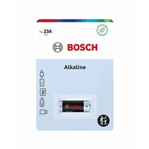 Bosch Alkaline 23A 12V baterie 1 ks obraz