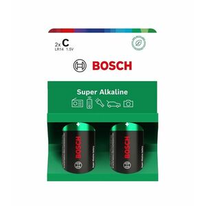 Bosch Super Alkaline C LR14 baterie 2 ks obraz