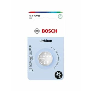 Bosch Lithium Coin CR2025 baterie 1 ks obraz