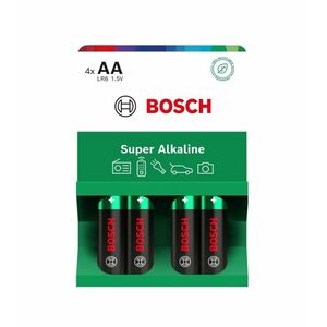 Bosch Super Alkaline AA LR6 baterie 4 ks obraz