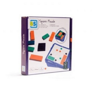 BS Toys Logické puzzle - Čtverec obraz