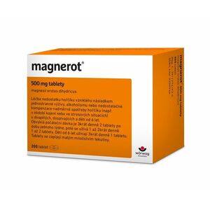 Magnerot 500 mg 200 tablet obraz