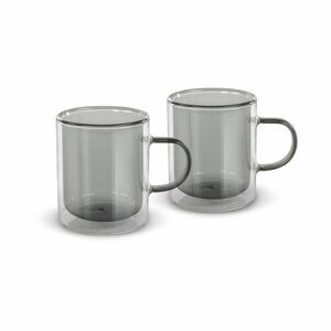 LAMART LT9121 Vaso sklenice na čaj 350 ml 2 ks černé obraz
