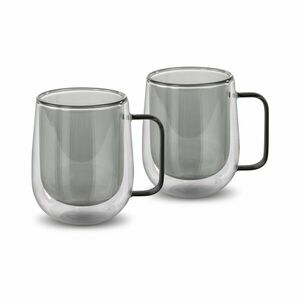LAMART LT9123 Vaso sklenice na čaj 250 ml 2 ks černé obraz