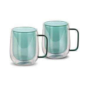LAMART LT9124 Vaso sklenice na čaj 250 ml 2 ks tyrkysové obraz