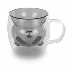 LAMART LT9126 Vaso sklenice bear 230 ml 2 ks černé obraz
