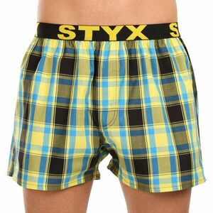 Styx Pánské trenky sportovní guma vícebarevné (B1033) S obraz