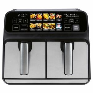 ProfiCook FR 1287 H dvojitá horkovzdušná fritéza s barevným displejem 8l obraz