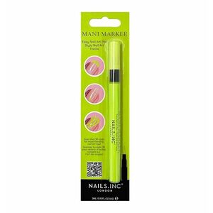 Nails Inc. Green Neon pero na nehty 14 ml obraz