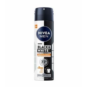 Nivea Men Black & White Invisible Ultimate antiperspirant ve spreji 150 ml obraz
