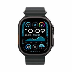 Apple Watch Ultra 2 49 mm M oceánský řemínek chytré hodinky black obraz