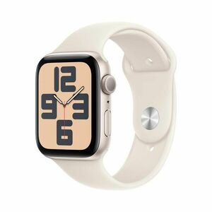 Apple Watch SE 40 mm S/M sport band chytré hodinky starlight obraz