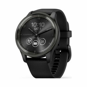 Garmin Vivomove Trend chytré hodinky Black Silicone obraz