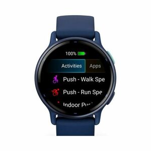 Garmin Vivoactive 5 chytré hodinky Navy/Navy Metallic obraz