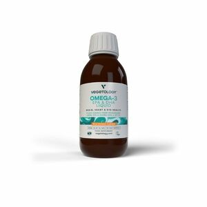 Vegetology OMEGA-3 Liquid EPA & DHA + vitamin D3 150 ml obraz