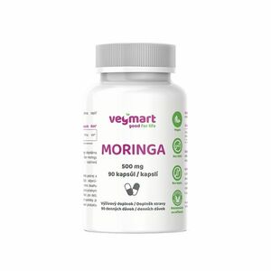 Vegmart MORINGA 500 mg 90 kapslí obraz