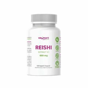 Vegmart REISHI 650 mg 120 kapslí obraz