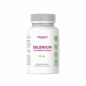 Vegmart SELENIUM L-SELENOMETHIONINE 22 mg 90 kapslí obraz