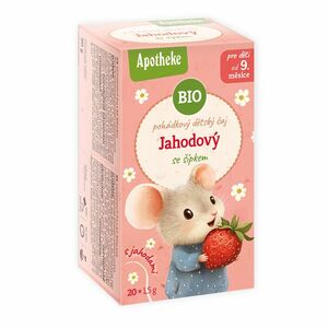 Apotheke BIO Pohádkový dětský čaj jahodový se šípkem 20x1, 5 g obraz