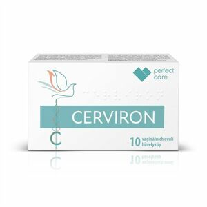 Cerviron 10 vaginálních ovulí obraz