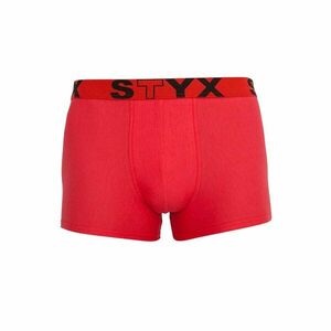 Styx Pánské boxerky sportovní guma červené (G1064) XL obraz