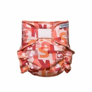 T-tomi Kalhotková plena - přebalovací set suchý zip Pink Alphabet obraz