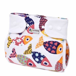 T-tomi Ortopedické abdukční kalhotky PLUS - patentky Fun fish (5-9kg) obraz