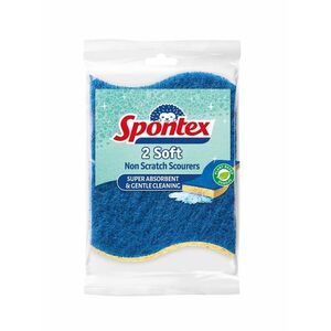 Spontex Soft houbička na nádobí 2 ks obraz