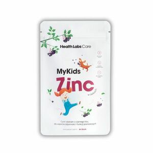 Health Labs Care My Kids Zinek želé bonbony bez přidaného cukru 60 ks obraz
