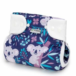 T-tomi Ortopedické abdukční kalhotky - patentky Dark koalas (3-6kg) obraz
