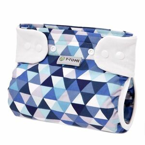 T-tomi Ortopedické abdukční kalhotky PLUS - patentky Blue triangles (5-9kg) obraz
