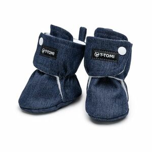 T-tomi Capáčky Navy DENIM (9-12 měsíců) obraz