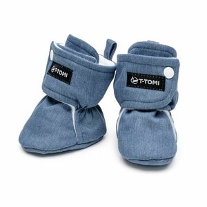 T-tomi Capáčky Washed DENIM (6-9 měsíců) obraz