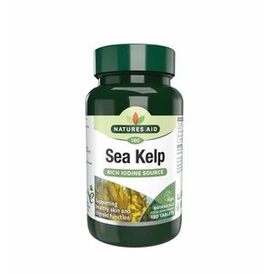 Natures Aid Jód z mořského kelpu 180 tablet obraz