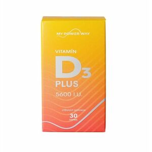 MY POWER WAY Vitamín D3 PLUS 30 kapslí obraz