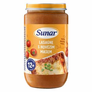 Sunar Příkrm Lasagne s hovězím masem 12m+ 235 g obraz