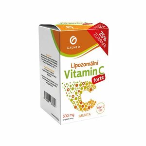 Galmed Vitamín C lipozomální forte 500 mg 60+15 kapslí obraz