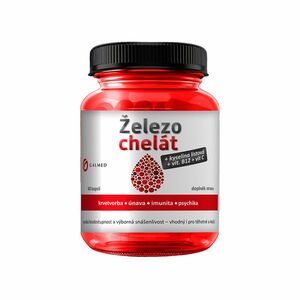 Galmed Železo chelát + vit.B9 + vit.B12 + vit.C 60 kapslí obraz
