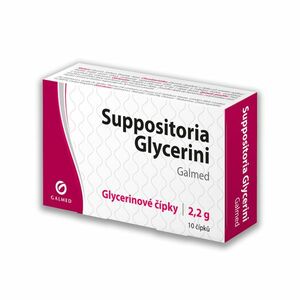 Galmed Suppositoria Glycerini 2, 2 g 10 čípků obraz