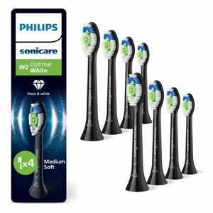 Philips Sonicare Optimal White HX6068/88 náhradní hlavice 8 ks černé obraz