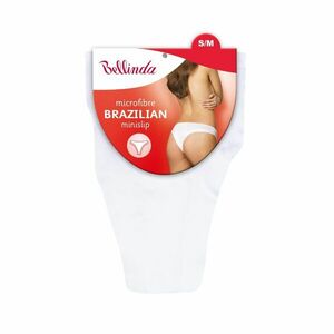 Bellinda Dámské kalhotky Brazilian vel. S/M 1 ks bílé obraz